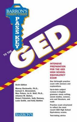 Pass Key to the GED 0764136356 Book Cover