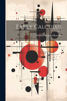 Early Calculus 1022625888 Book Cover