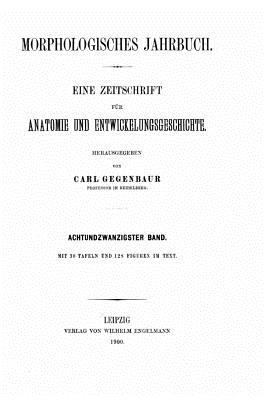 Morphologisches Jahrbuch 1522798692 Book Cover