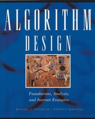 Algorithm Design: Foundations, Analysis, and In... 0471383651 Book Cover