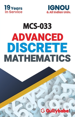 MCS-033 Advanced Discrete Mathematics 8189086766 Book Cover