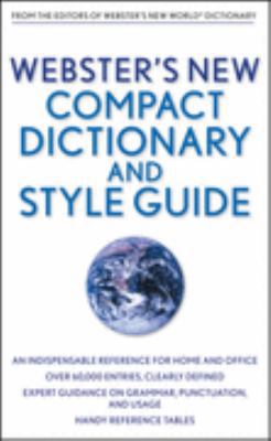 Webster's New Compact Desk Dictionary and Style... 0471798800 Book Cover