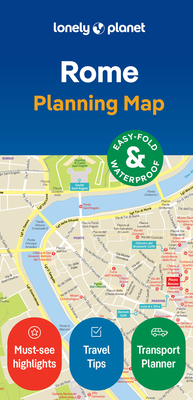Lonely Planet Rome City Map: Durable, Waterproo... 1787016366 Book Cover