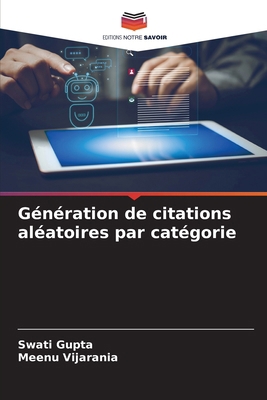 Génération de citations aléatoires par catégorie [French] 6207317270 Book Cover