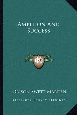 Ambition And Success 1162945893 Book Cover