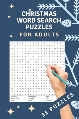 Christmas Word Search Puzzles: 31 word search p... B08NJR53G8 Book Cover