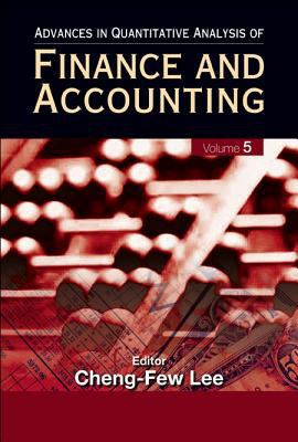 Advances in Quantitative Analysis of Finance an... 9812706283 Book Cover