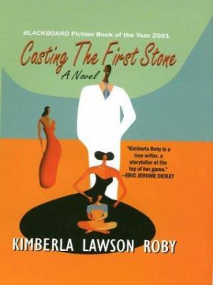 Casting the First Stone [Large Print] 0786248602 Book Cover