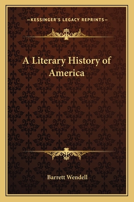 A Literary History of America 1162792159 Book Cover