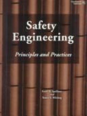 Safety Engineering: Principles and Practices 0865876460 Book Cover