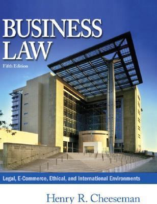 Business Law, Fifth Edition 0131009419 Book Cover