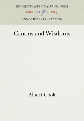 Canons and Wisdoms 0812232046 Book Cover