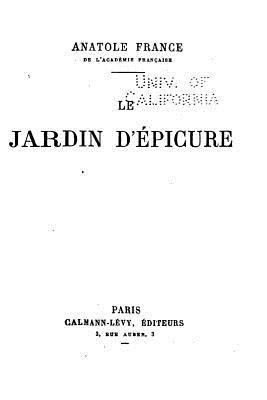 Le jardin d'Épicure [French] 1530261767 Book Cover
