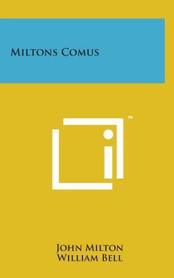 Miltons Comus 1498153402 Book Cover