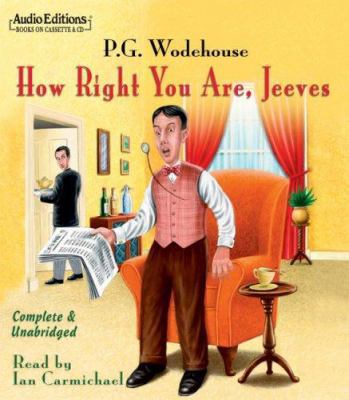 How Right You Are, Jeeves 1572708336 Book Cover