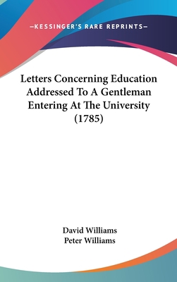 Letters Concerning Education Addressed to a Gen... 1104816660 Book Cover