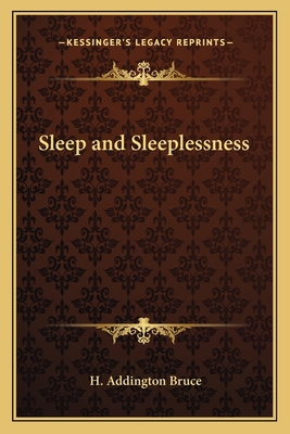 Sleep and Sleeplessness 1162573503 Book Cover