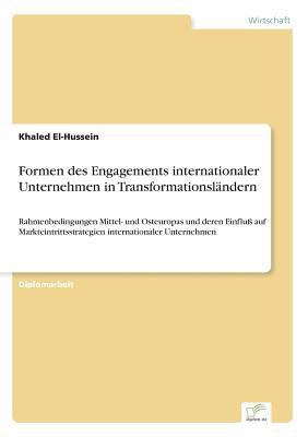 Formen des Engagements internationaler Unterneh... [German] 3838606183 Book Cover