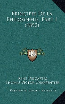 Principes de La Philosophie, Part 1 (1892) [French] 1167797728 Book Cover