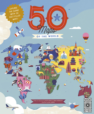 50 Maps of the World: Explore the Globe with 50... 0711291705 Book Cover