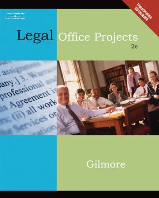 Legal Office Projects [With CDROM] 0538729333 Book Cover