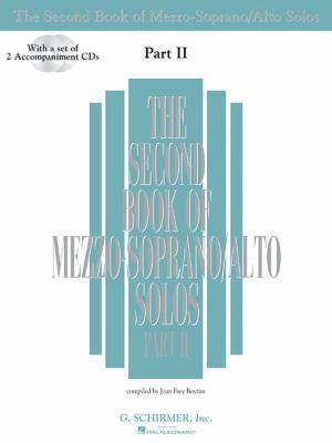 He Second Book of Mezzo-Soprano Solos Part II -... 0634065688 Book Cover