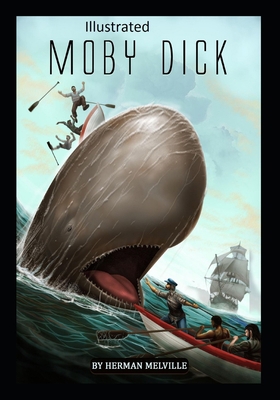 Paperback Moby-Dick Illustrated Book