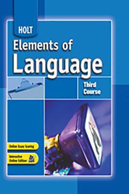 Elements of Language: Student Edition Third Cou... 0030796814 Book Cover