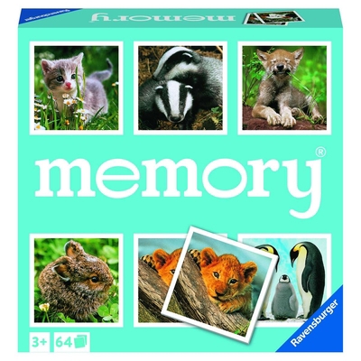 Memory(r) Baby Animals B09DDBWP9J Book Cover