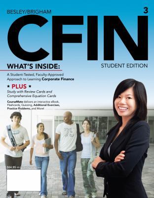 CFIN 3 (with CourseMate Printed Access Card) 1133626408 Book Cover