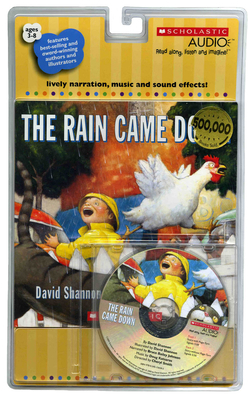The Rain Came Down [With CD (Audio)] 0545138507 Book Cover