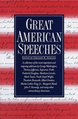 Great American Speeches 0517091178 Book Cover