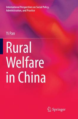 Rural Welfare in China 3319859579 Book Cover