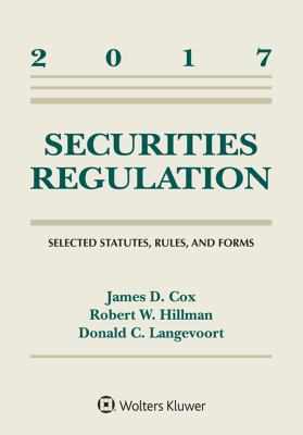 Securities Regulation: Selected Statutes Rules ... 145488245X Book Cover