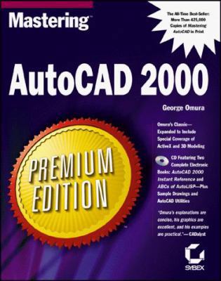 Mastering AutoCAD 2000 Premium Edition 0782124992 Book Cover