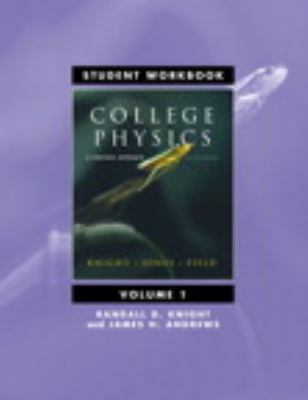 Student Workbook for College Physics: A Strateg... 0321596323 Book Cover