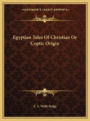 Egyptian Tales Of Christian Or Coptic Origin 1162910100 Book Cover