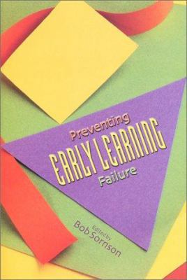 Preventing Early Learning Failure 0871205106 Book Cover