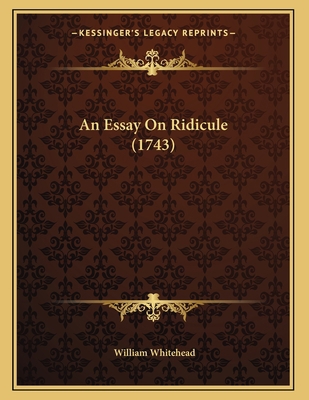 An Essay On Ridicule (1743) 1165877244 Book Cover