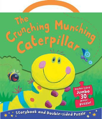 The Crunching Munching Caterpillar [With Puzzle] 1589256166 Book Cover