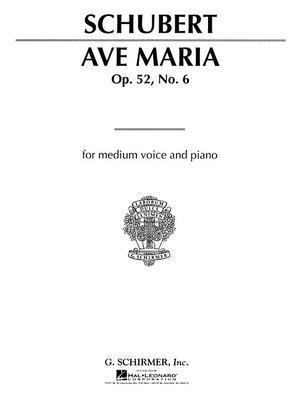 Ave Maria: Medium Voice in A-Flat 0793553253 Book Cover