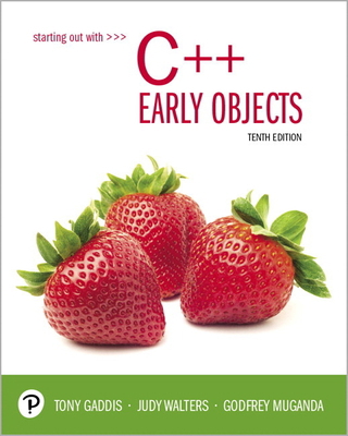 Starting Out with C++: Early Objects 0135235006 Book Cover