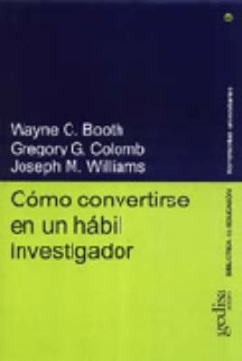 Cómo convertirse en un hábil investigador (Herr... [Spanish] 8474328179 Book Cover