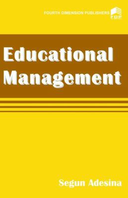 Educational Management 9781563400 Book Cover