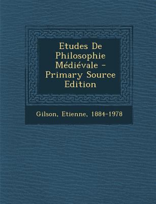 Etudes De Philosophie M?di?vale [French] 1294450913 Book Cover