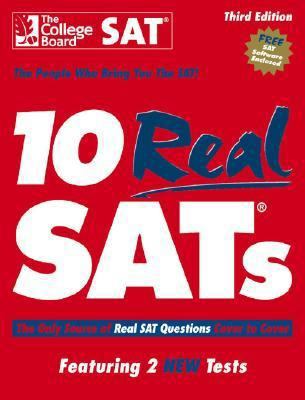 10 Real Sats, 3rd Edition [With CDROM] 0874476860 Book Cover