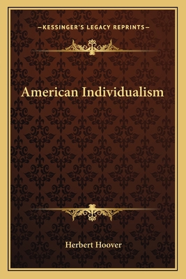 American Individualism 1162741317 Book Cover