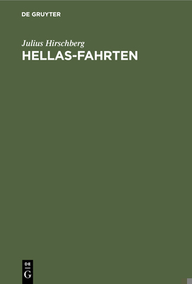 Hellas-Fahrten [German] 3112359577 Book Cover