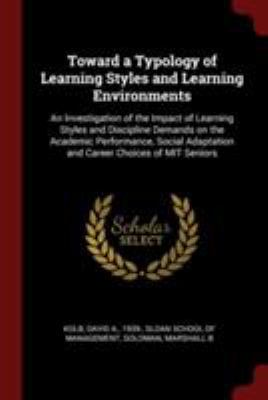 Toward a Typology of Learning Styles and Learni... 1376211114 Book Cover