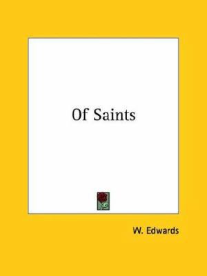 Of Saints 1425373402 Book Cover